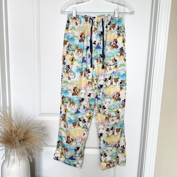 Mickey Mouse Pajama Pants Bottoms Size XS Peter Alexander x Disney - Picture 1 of 10